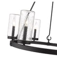 thumbnail image 3 of 6 Light Outdoor Pendant In Traditional Style-31 Inches Tall And 27.5 Inches Wide Z-Lite 589-6Bk, 3 of 5