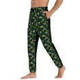 thumbnail image 3 of Kdxio Tropical Leaves1 Pattern Joggers,Sweatpants for Men with Pockets-3X-Large, 3 of 5