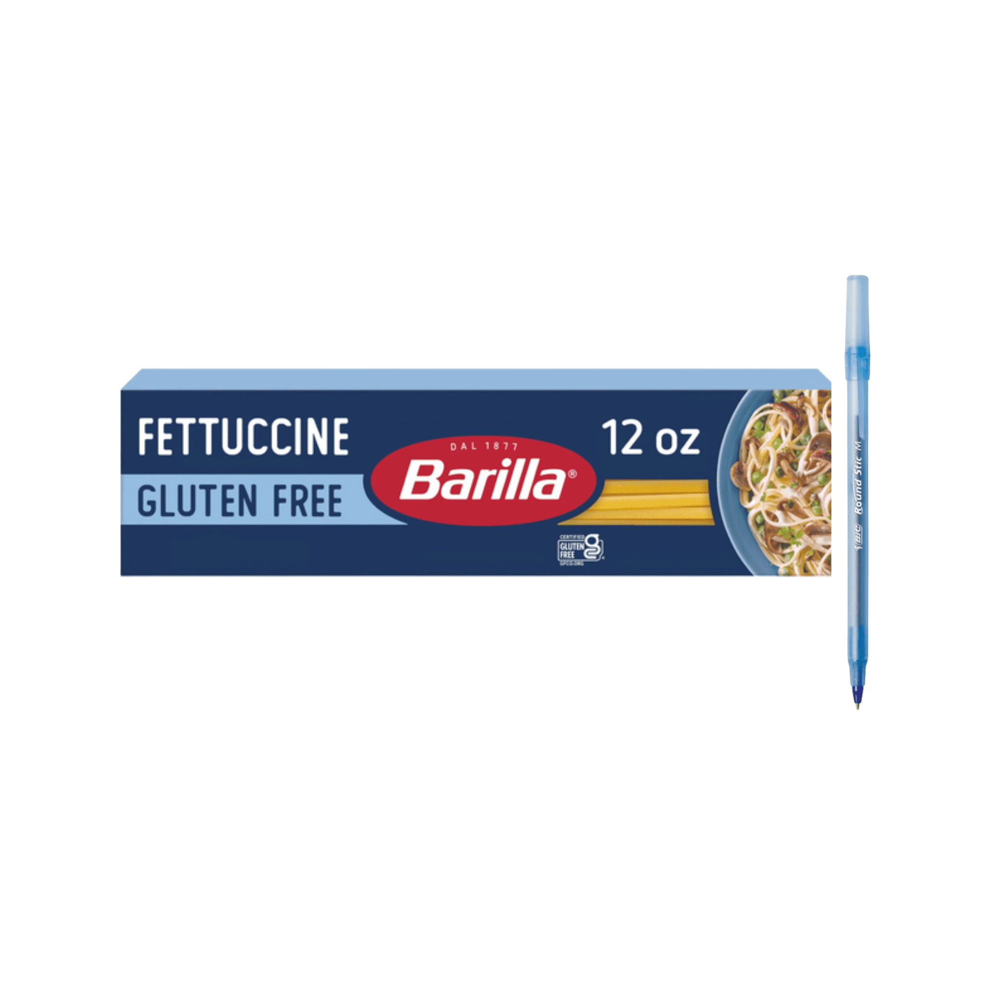 Gluten-Free Fettuccine - Non-GMO Gluten-Free Made with Blend of Corn & Rice 12 oz