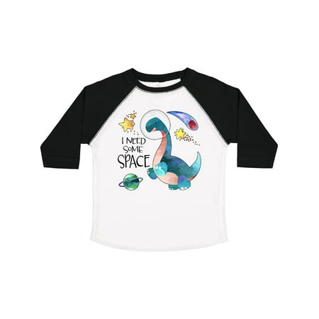 

Inktastic I Need Some Space Dinosaur Astronaut with Stars and Planet Gift Toddler Boy or Toddler Girl T-Shirt