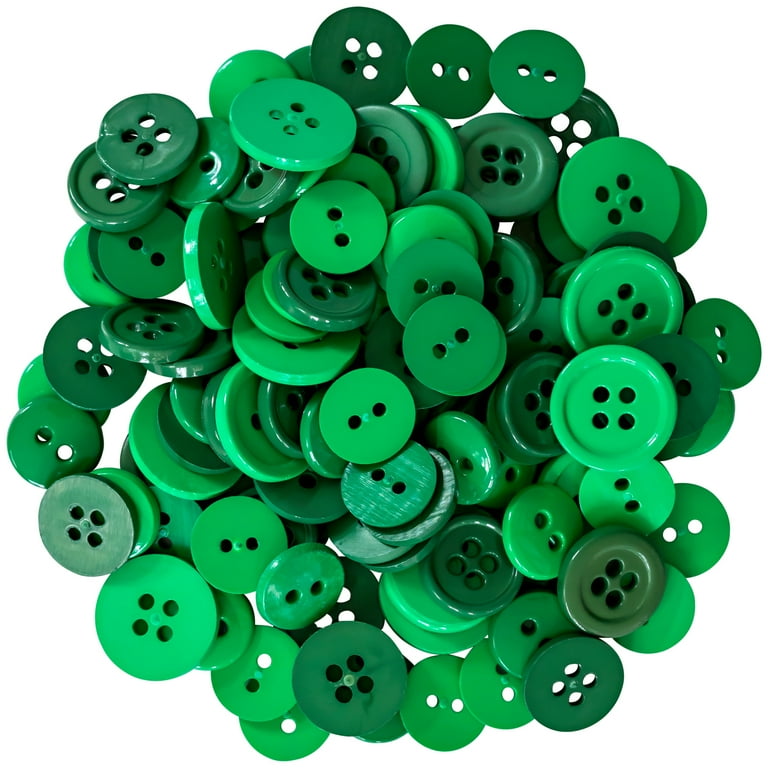 Green sewing buttons online