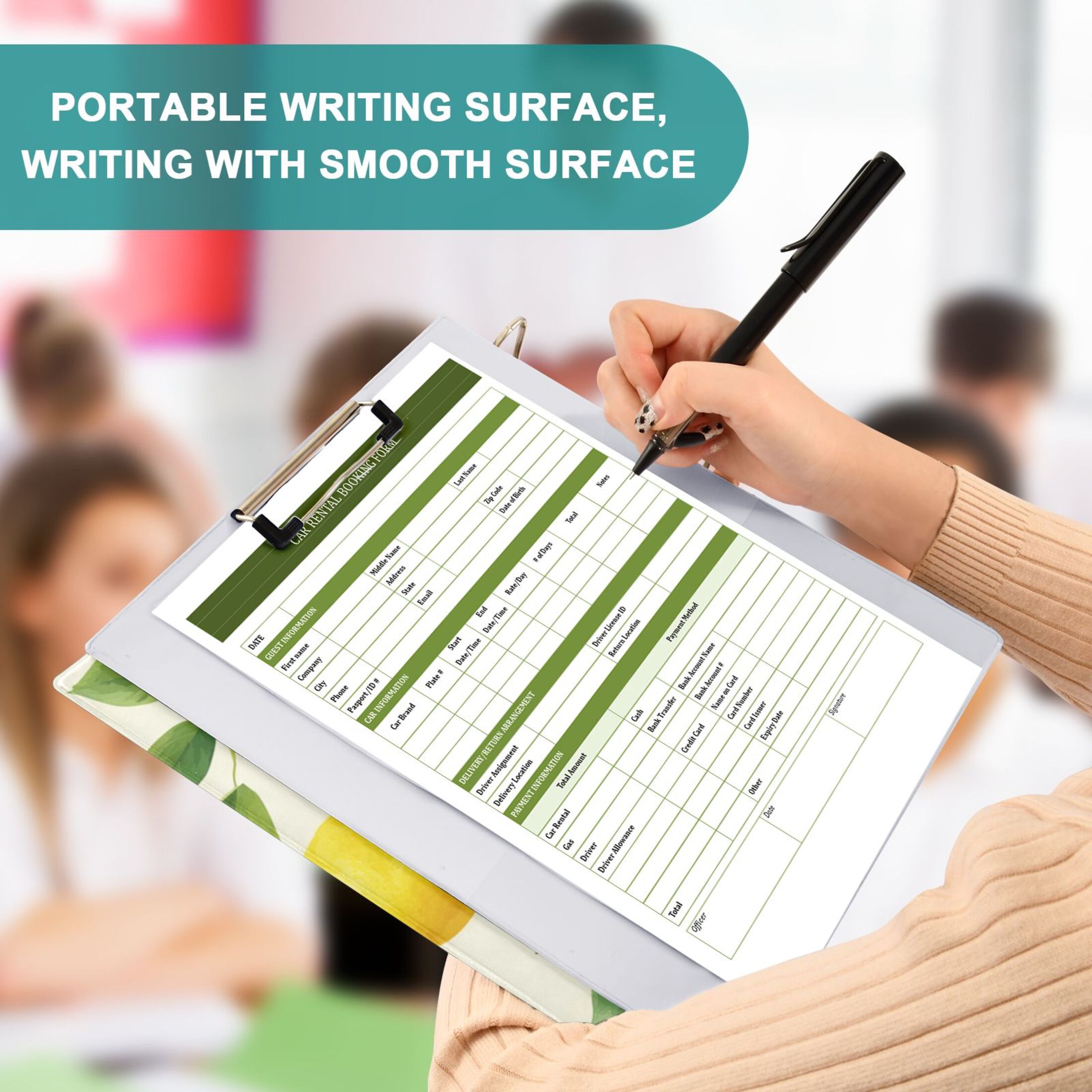 Three Ring Binder Lemon Simple Design 1.5 Inch Round Binder D-Rings for Office Supplies and More