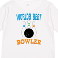 thumbnail image 4 of Inktastic Bowling Worlds Best Bowler Sports Boys or Girls Long Sleeve Toddler T-Shirt, 4 of 5