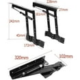 thumbnail image 5 of Lift-Up Coffee Table Mechanism for Multi-Functional Furniture, Heavy Duty Steel Gas Hydraulic Hinge with Durable Anti-Rust Coating, 5 of 5