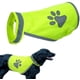 thumbnail image 3 of Chaleco reflectante de seguridad para perros Green M, ropa de alta visibilidad, arnés de seguridad para perros pequeños y grandes, chaqueta para exteriores, senderismo, caminar, 3 of 5