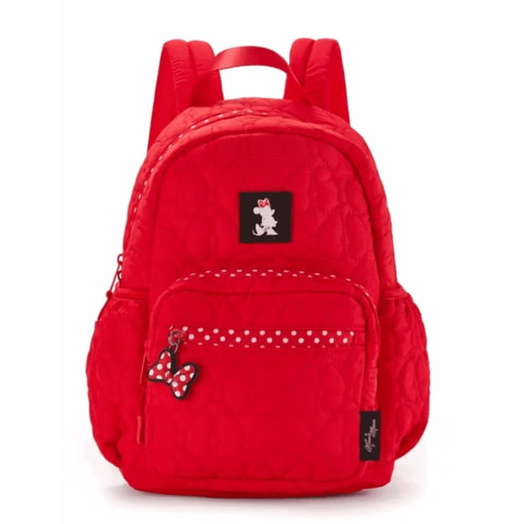 Disney Parks Minnie Mouse Quilted Mini Backpack Bag New With Tag