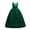 E209-Green, variant on hengsof Girls Summer Embroidered Tulle Casual Princess Dress, Fashion Mesh Layered Party Ball Gown for 5-15 Years Old Children