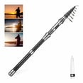 thumbnail image 3 of yotijay Carbon Fiber Fishing Pole Fiber Sea Fishing Rod Fishing 1.5m, 3 of 9