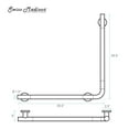 thumbnail image 3 of Auvergne 30" x 30" Grab Bar in Matte Black, 3 of 4