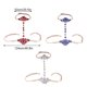 thumbnail image 5 of Jumpingount Collar de cristal de aleación, decoración de moda, collares llamativos, colgante, cadena de cintura, joyería para club nocturno, Bar, fiesta Ropa, zapatos y accesorios Miscelánea Azul Jumpingount AP015094-02, 5 of 6
