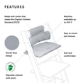 thumbnail image 2 of Cojín Stokke Tripp Trapp Classic Nordic Blue para trona, 2 of 6