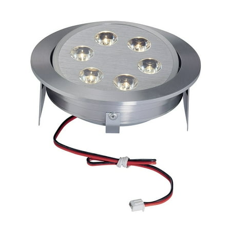 Alico Tiro 6 6 Light LED Under Cabinet Lighting in Brushed Aluminum