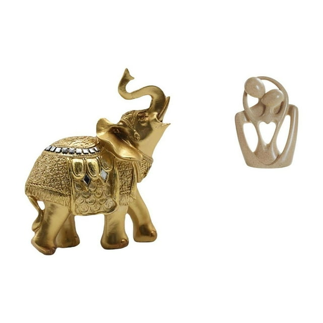 Estatua de , adorno de escritorio, artesanía de resina, escultura de animal, figura decorativa para estante, dormitorio, escritorio, decoració