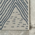 thumbnail image 2 of nuLOOM Carina Chevron Waves Indoor/Outdoor Area Rug, 10' x 13', Blue, 2 of 9