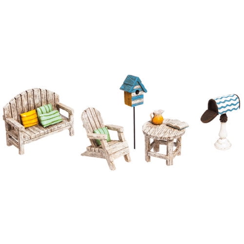 Evergreen Enterprises, Inc 5 Piece Afternoon in the Garden Mini Garden Set