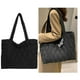 thumbnail image 4 of Bolso Mano Acolchado para Mujer Bolso Diario Invierno Gran Capacidad para Mujeres Y Niñas (negro), 4 of 9