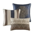 thumbnail image 2 of Home Essence Perry 7 Piece Jacquard Comforter Bedding Set, 2 of 7
