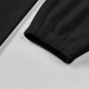 thumbnail image 5 of Pantalones largos para hombre, color liso, con bolsillo, cintura elástica, cordón ajustable, de poliéster, 5 of 8