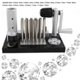 thumbnail image 6 of TABODD Jump Ring Maker, Jewelry Making Tool, Professional Stainless Steel Manual Jump Ring Maker Machine Jewelry Tool with 20 Mandrel Accessory from 2.5mm to 12mm, 6 of 15