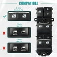 thumbnail image 5 of For 2018-20 Toyota Camry Front Left Driver Side Door Window Switch 84040-33170🟠, 5 of 6