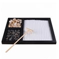 thumbnail image 2 of Yuarrent Jardín en miniatura, de arena divertida exquisita, caja de arena cuadrada para reducir el estrés, ambiente de paz, accesorios Tratamientos de ventanas Yuarrent HA017979-00, 2 of 6