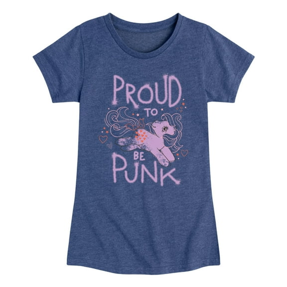 My Little Pony - Proud To Be Punk - Girls Fitted Short Sleeve Tee