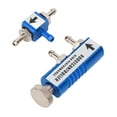 thumbnail image 3 of Kit controlador de turbocompresor manual de aleación de aluminio 1-Ajuste universal ajustable de 30 PSI, azul, 3 of 14