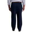 thumbnail image 2 of Haggar Pantalon pour Homme B&T Sans Repassage Kaki Premium Coupe Classique devant Plissé Taille Extensible, 2 of 4