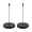 Black, variant on 2 Pcs Ticket Holders Ticket Stabber Receipt Holders Spikes Bill Fork Check Spindle for Restaurant Hotel