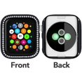thumbnail image 5 of KOMI Compatible for Apple Watch Case 38mm 40mm 42mm 44mm Bling Crystal Diamonds Rhinestone Bumper Cover for Women Girl, Hard PC Protective Frame for iWatch Series 6/5/4/3/2/1/SE/SE2-42mm Black, 5 of 8