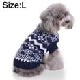 thumbnail image 2 of Suéter para perros cálido y cómodo de invierno, suéter navideño con copos de nieve para perros Rojo Verde Cocina, Decoración y Otros, 2 of 5