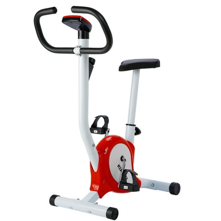 KUOKEL Stable Upright Bike Durable Exercise Bicycle Trainer Bike Cardio Aerobic Equipment For Indoor & Outdoor Adjustable Seat &