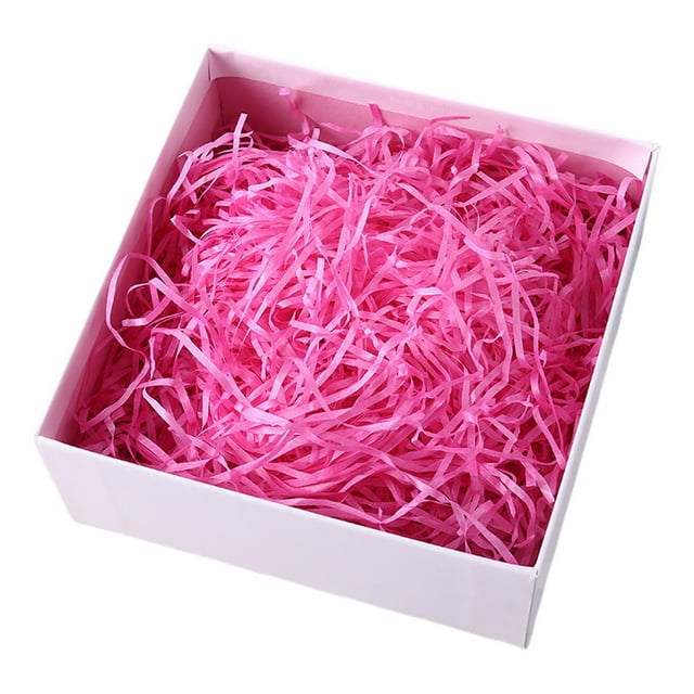 Crinkle Paper for Packaging 100G/Bag Confetti Crinkle Paper Shredded Supplies Gift Box Raffia Party Supplies Shredded Paper for Gift Box