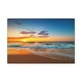thumbnail image 2 of Beautiful Cloudscape Over The Sea Ocean Canvas Wall Art for Home Decor Ready-to-Hang, 2 of 18