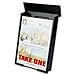 thumbnail image 3 of Black Snap Shut Brochure Box Brochure Holder Flyer Box Black Outdoor""Realtor Style"" Info Box Real Estate Realtor Supplies, 3 of 4