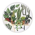 thumbnail image 1 of Embroidery Kit DIY Plant Creative Cross Stitch Kit with Cloth and Needle, 1 of 10