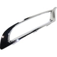 thumbnail image 3 of Bumper Trim Compatible With 2015-2021 Chrysler 300 Front, Right Passenger Side, Outer Chrome, 3 of 3