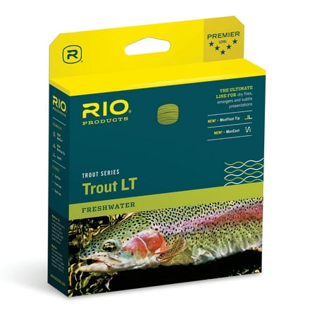 RIO Trout LT Floating Fly Line - All Sizes (Best Floating Fly Line For Trout)