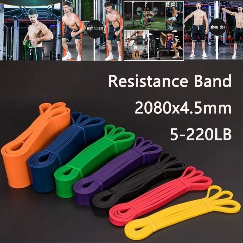 Pull Up Elastic Band Natural Latex Rubber Loop Resistance Bands Gym