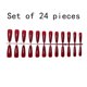 thumbnail image 2 of Seitruly 24 piezas Extra largas Prensa en uñas Artificial DIY Sólido Duradero Francés Elegante Uñas acrílicas para salones de manicura Arte Cubierta Juegos de manicura 1vino tinto Seitruly CE011405-01, 2 of 6