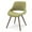 Acid Green, variant on Simpli Home Malden Bentwood Dining Chair in Acid Green Woven Fabric