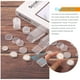 thumbnail image 5 of Uxcell 30pcs Acrílico Claro Redondo Soportes para Monedas de Dólar Cubiertas de Cápsula de Plástico Contenedor de Colección de Monedas 33mm, 5 of 6