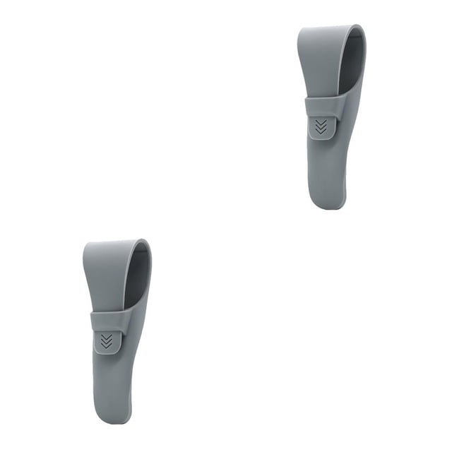 Wosthever Funda de transporte para almacenamiento de afeitadora Estuche protector portátil Portador de guardia Organizar el hogar Viajar al aire Gris claro 2piezas