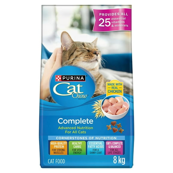 Cat Chow Complete Advanced Nutrition, Dry Cat Food 8kg