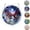 D, variant on 83 Pieces Acrylic Suncatcher Puzzle, 7.4 inDawn Blossom Sea Acrylic Sun Catcher Puzzle Kit for Doors Garden and Window Hanging, DIY Suncatcher Kits for Adults