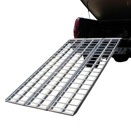 atv aluminum ramp loading fold tri duty heavy ramps tf powersports widow rage walmart tie discountramps