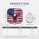 thumbnail image 3 of Balery USA Eagle with Spread Wings Parasol para parabrisas de coche de 2 piezas | Parasol plegable para parabrisas delantero de coche para la mayoría de sedanes-Medium, 3 of 6