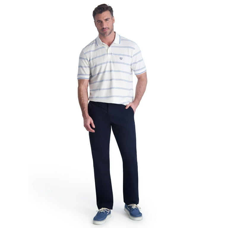 Chaps Men's & Big Men's Seacoast Wash Flex Twill Chino Pants Chaps Men's & Big Men's Seacoast Wash Flex Twill Chino Pants
