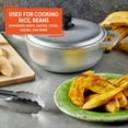 thumbnail image 6 of IMUSA 2.6 Quart Traditional Natural Made in Colombia Caldero with Lid for Cooking and Serving, Silver, 6 of 7