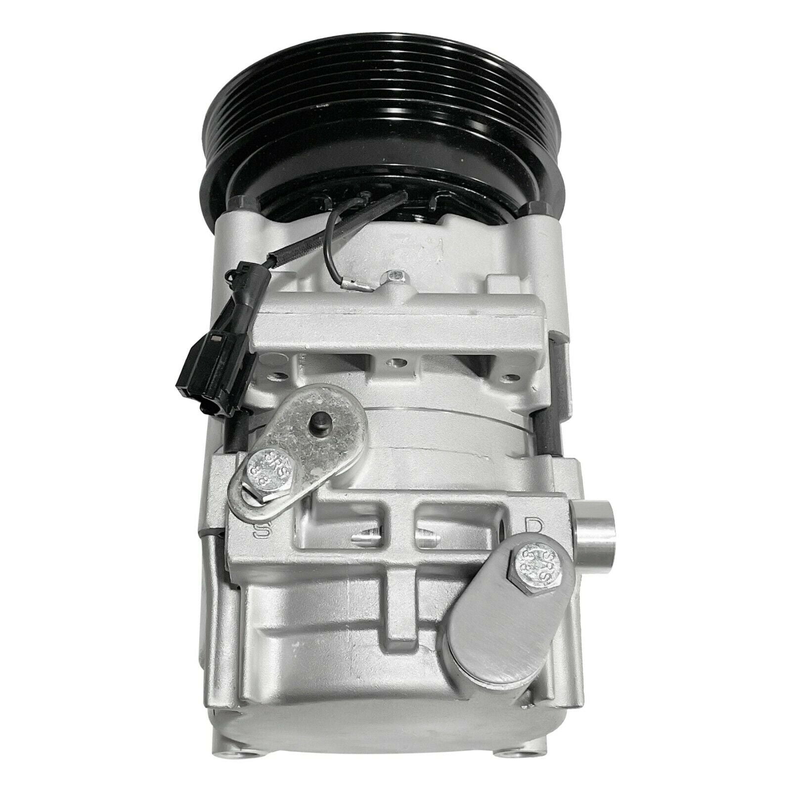 RYC New AC Compressor and A/C Clutch EH183-01 (Fits Hyundai Santa Fe 2.7L 2001, 2002, 2003, 2004, 2005, 2006)